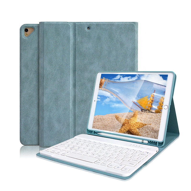 2020 Amazon Горячая продажа для Apple iPad 10,2 дюймов BT клавиатура, чехол с функцией автоматического сна Магнитный чехол для iPad 7/8th Gen