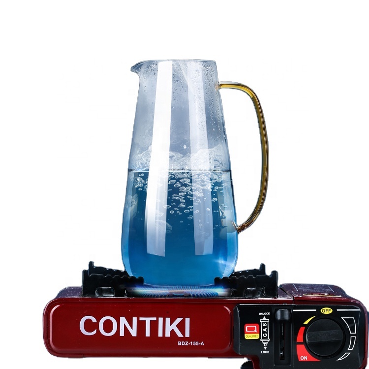 Хит продаж, стеклянная термостойкая бутылка для воды