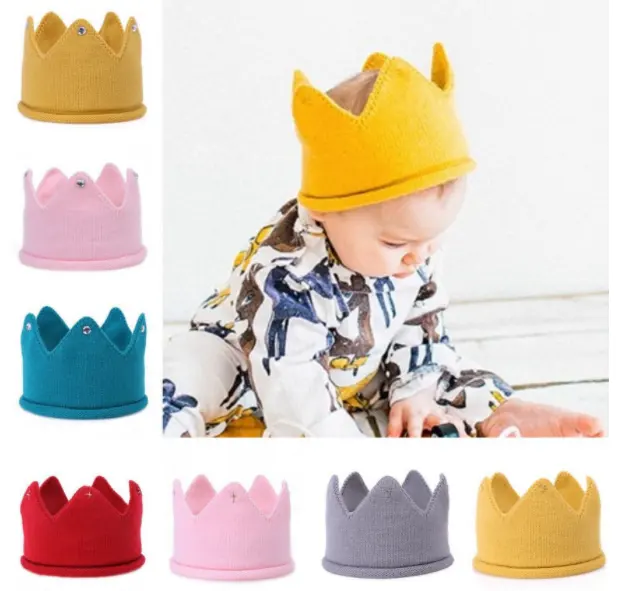 Ready to ShipIn Stock Fast Dispatch Newborn lovely Baby Hats Children winter warm sets Cotton soft knitted Knot Beanies Toddler