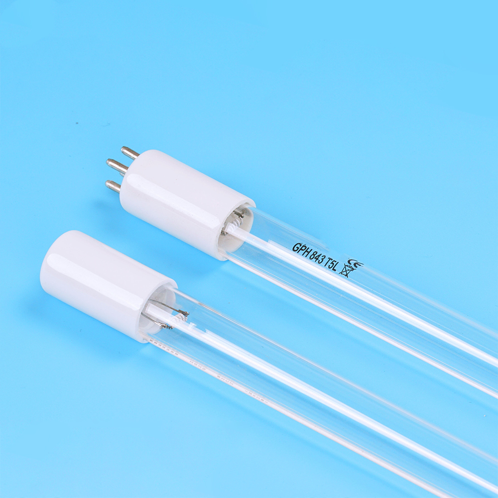 253.7nm Ультрафиолетовый GPH843T5L 40 Вт 843 мм T5 T6 ультрафиолетовой бактерицидной лампы для очистки воды от ультрафиолетового излучения