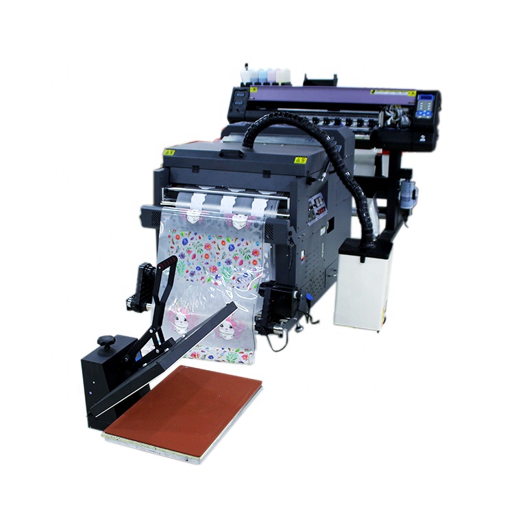 Heat Transfer Paper Printer 16X24 Heat Press Machine Auto Open Powder Shaking Mini Manual Dryer Machine