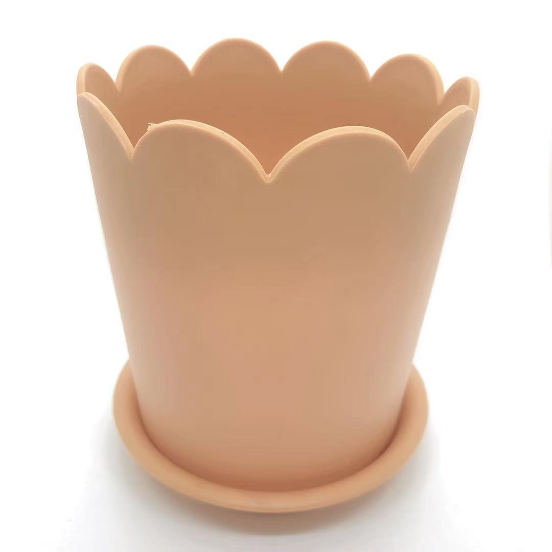 Durable spray plastic small flower pot 100mm mold