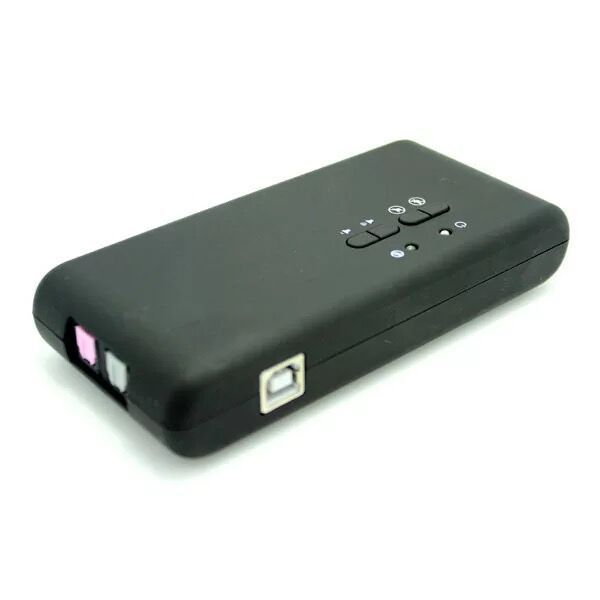 USB 2,0 внешняя звуковая карта 8 канальный 7,1 объемного адаптер аудио S/PDIF с CM6202 микросхем для ПК