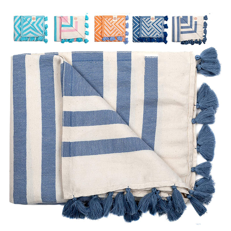 100% High Quality Soft Cotton Quick Dry Beach Turkish Towel