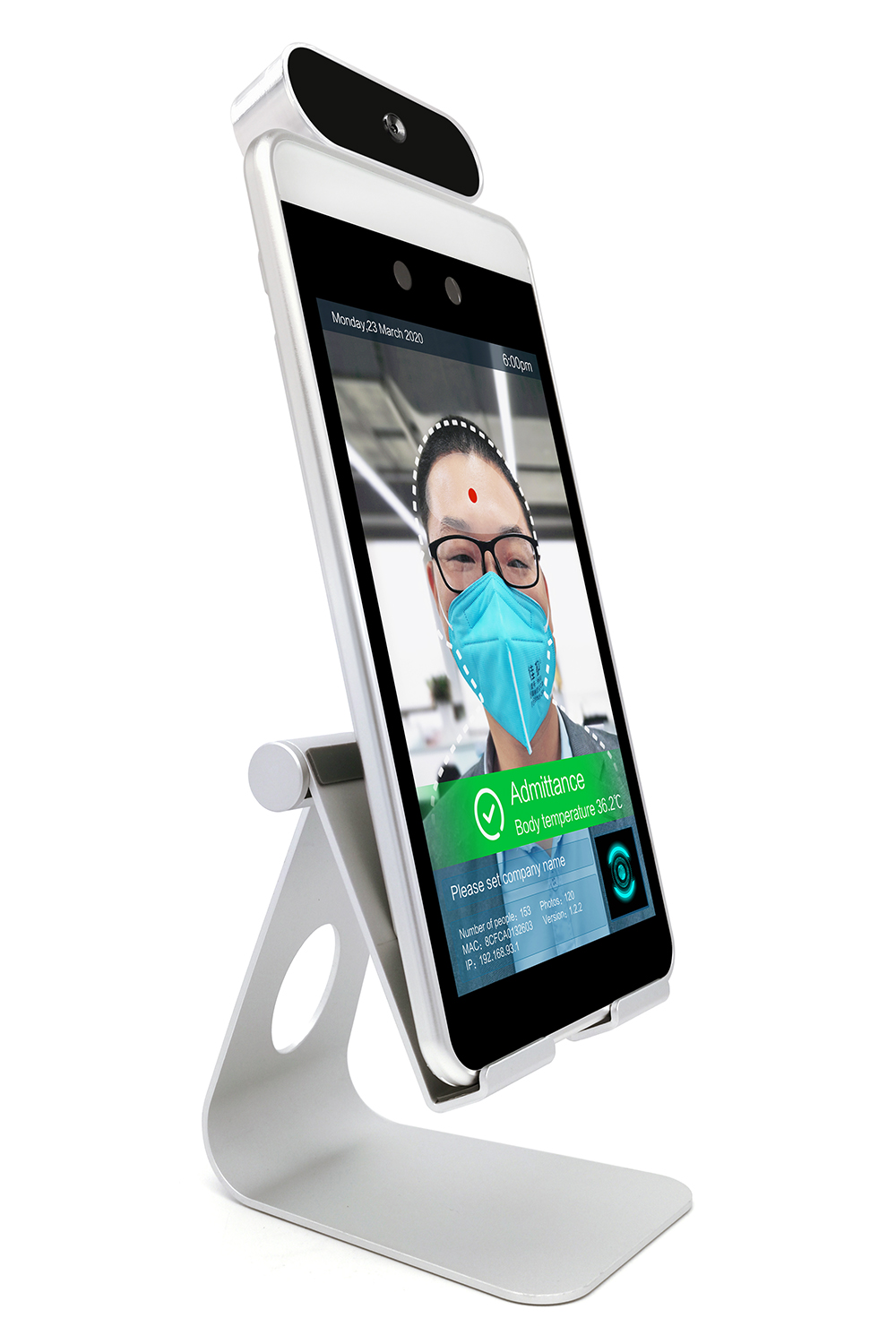 Лучшие продажи 1080P Android 8 дюймов Распознавание лиц для управления доступом