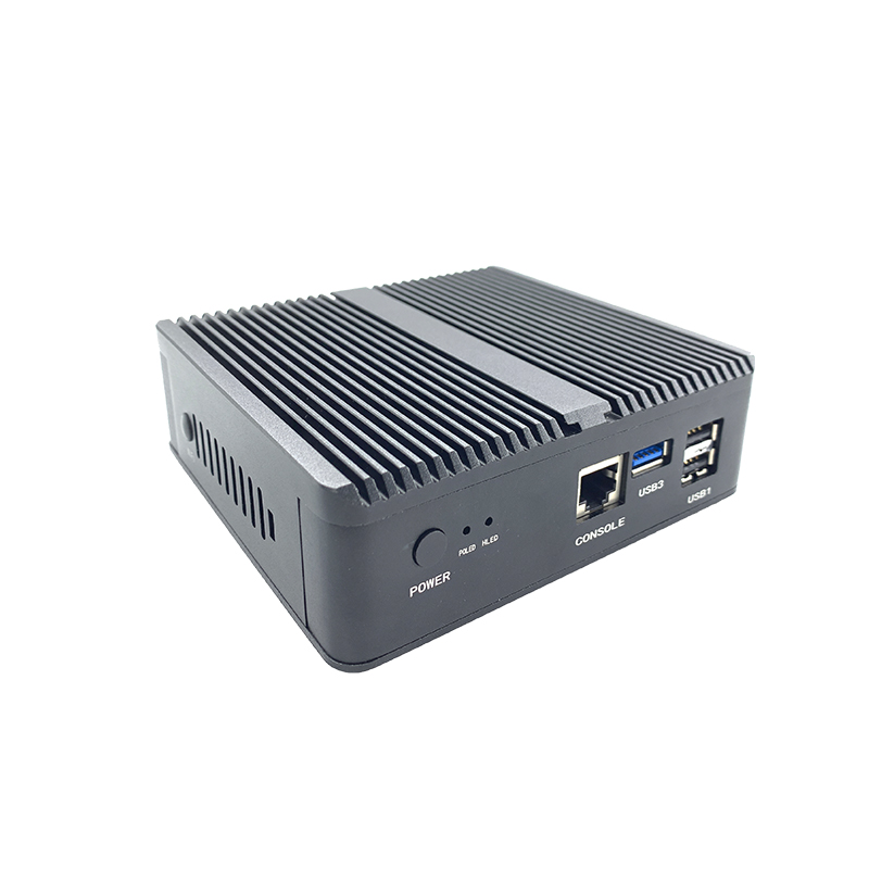Межсетевой экран 4 ethernet безвентиляторный мини ПК для офиса