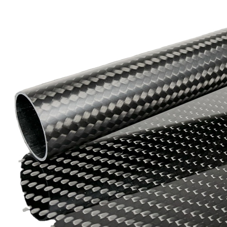 Высокое качество fabrique пробки волоконного de carbonne tubos de fibra de carbono