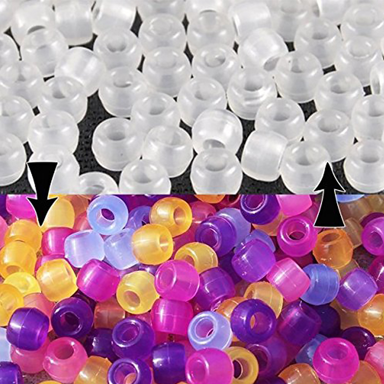 УФ-бусины Pony Energy Bead-меняют цвет на солнце, светятся в темноте, DIY бусины
