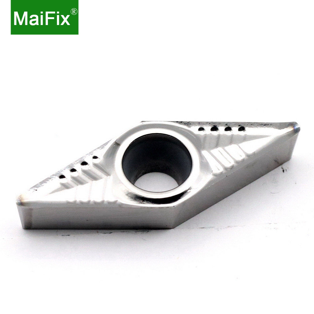 Алмазный резак Maifix VBGT110302, пластина с ЧПУ для резки алюминия, токарный инструмент SVJBR, вставка из карбида вольфрама