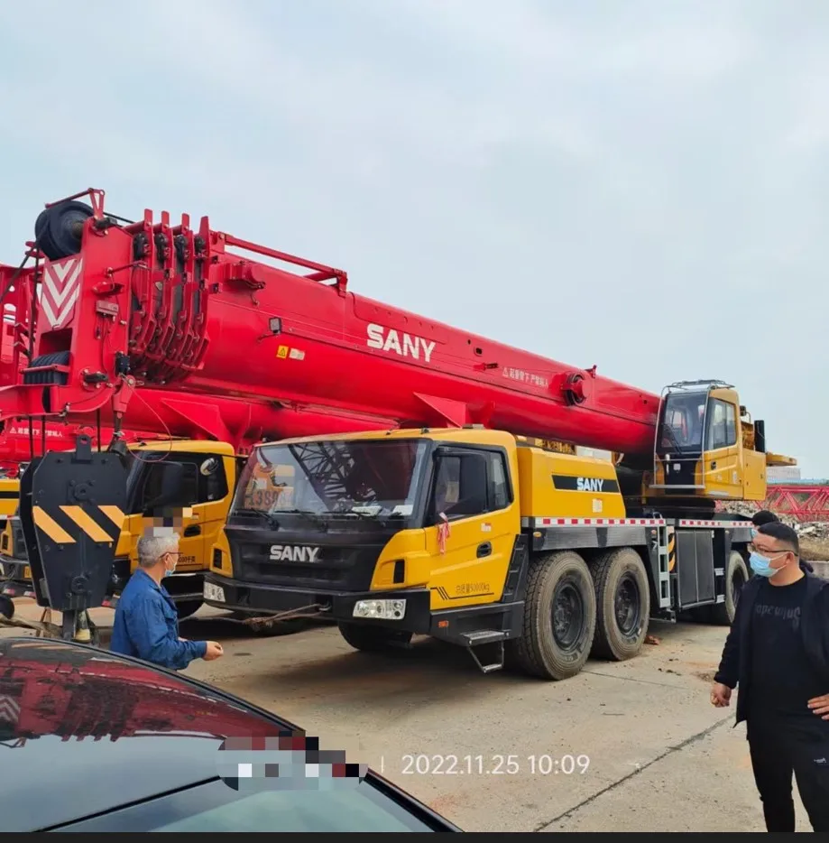 Sany 80ton автокран Sany STC800E мобильный кран китайский кран горячая распродажа