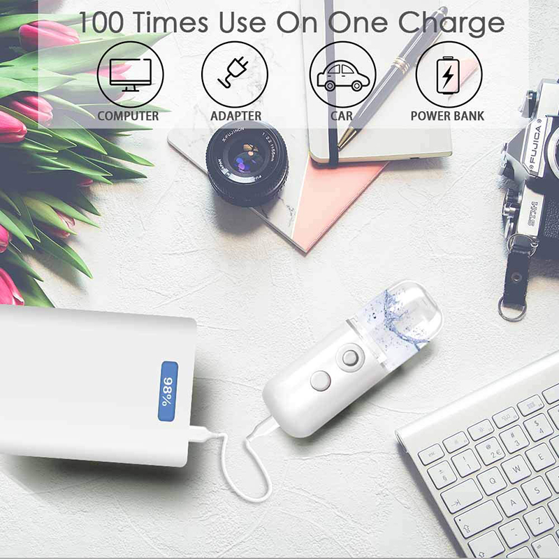 USB portable nanometer skin handy mist spray nano spray pocket