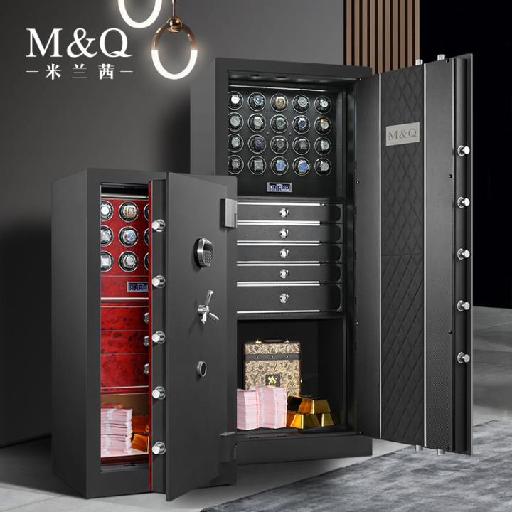Безопасный Сейф, лучший бренд M & Q OEM, сейф для часов, Автоматический Сейф для денег, модный