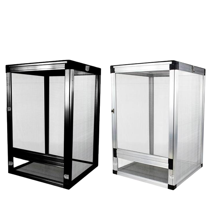 Nomoy Pet new design Aluminum alloy mesh cage reptile breeding chameleon screen cage NX-06