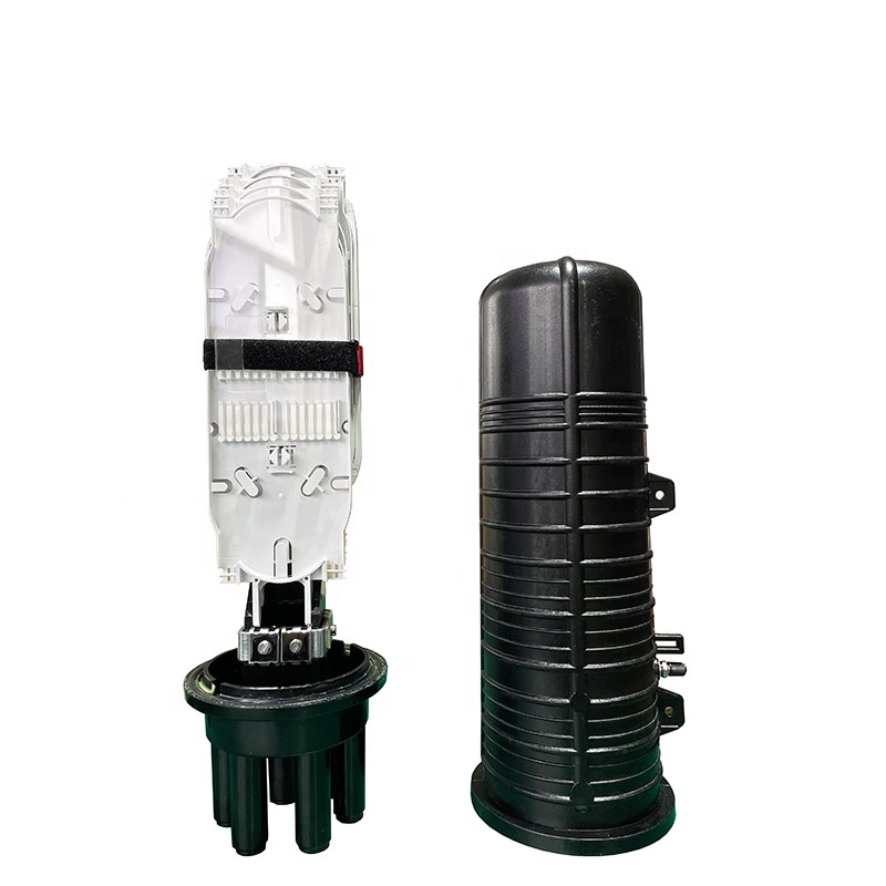 24 48 72 96 core fiber optic dome heat shrinkable joint closure