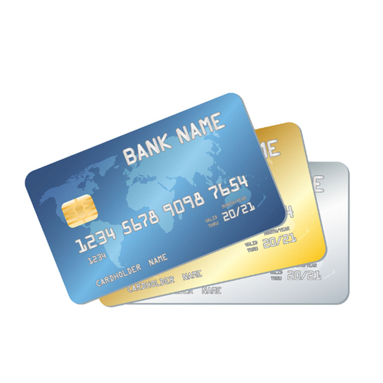 ПВХ пластиковая Водонепроницаемая Кредитная карта Visa