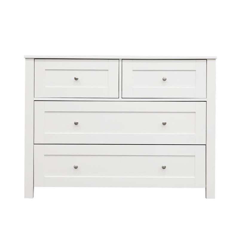 Classic Style Chest of Drawers White Cabinet Dresser Drawers Bedroom Furniture 3 Drawer Dresser cabinet