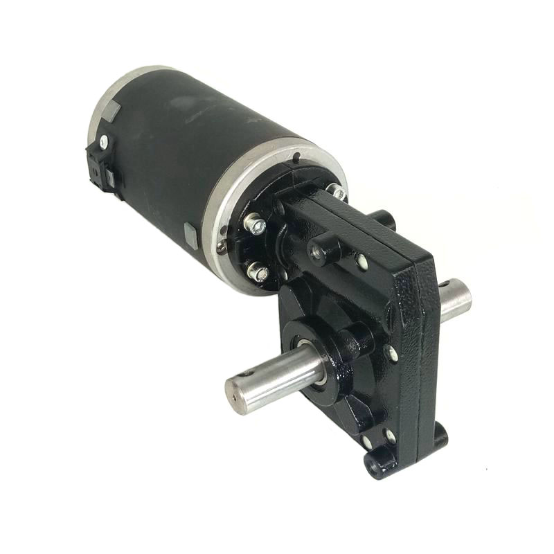 500W Dc об/мин Dc мотор-редуктор двойной вал 12V 24V 500W Dc мотор-редуктор электродвигатель