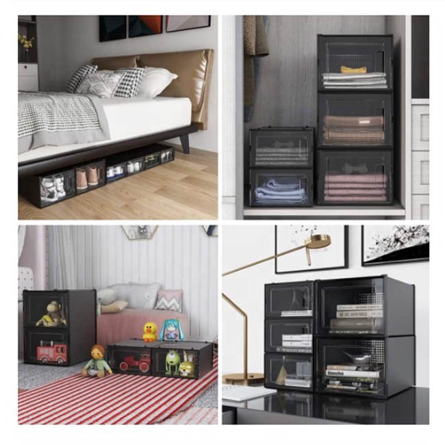 Foldable Space Saving Shoe Storage Cabinet Shoe Rack for Home