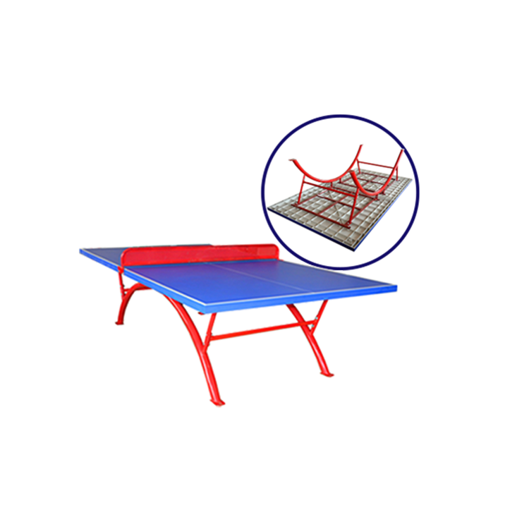 Popular cheap outdoor SMC standard blue table tennis table ping pong table