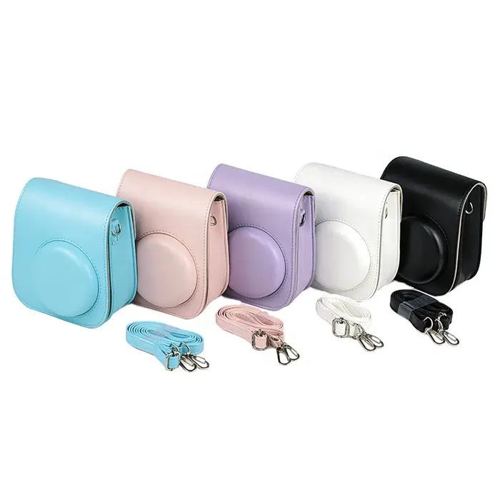 Portable Best Sale Fujifilm Instax Mini 11 Instant Camera Bag PU Leather Protective Case