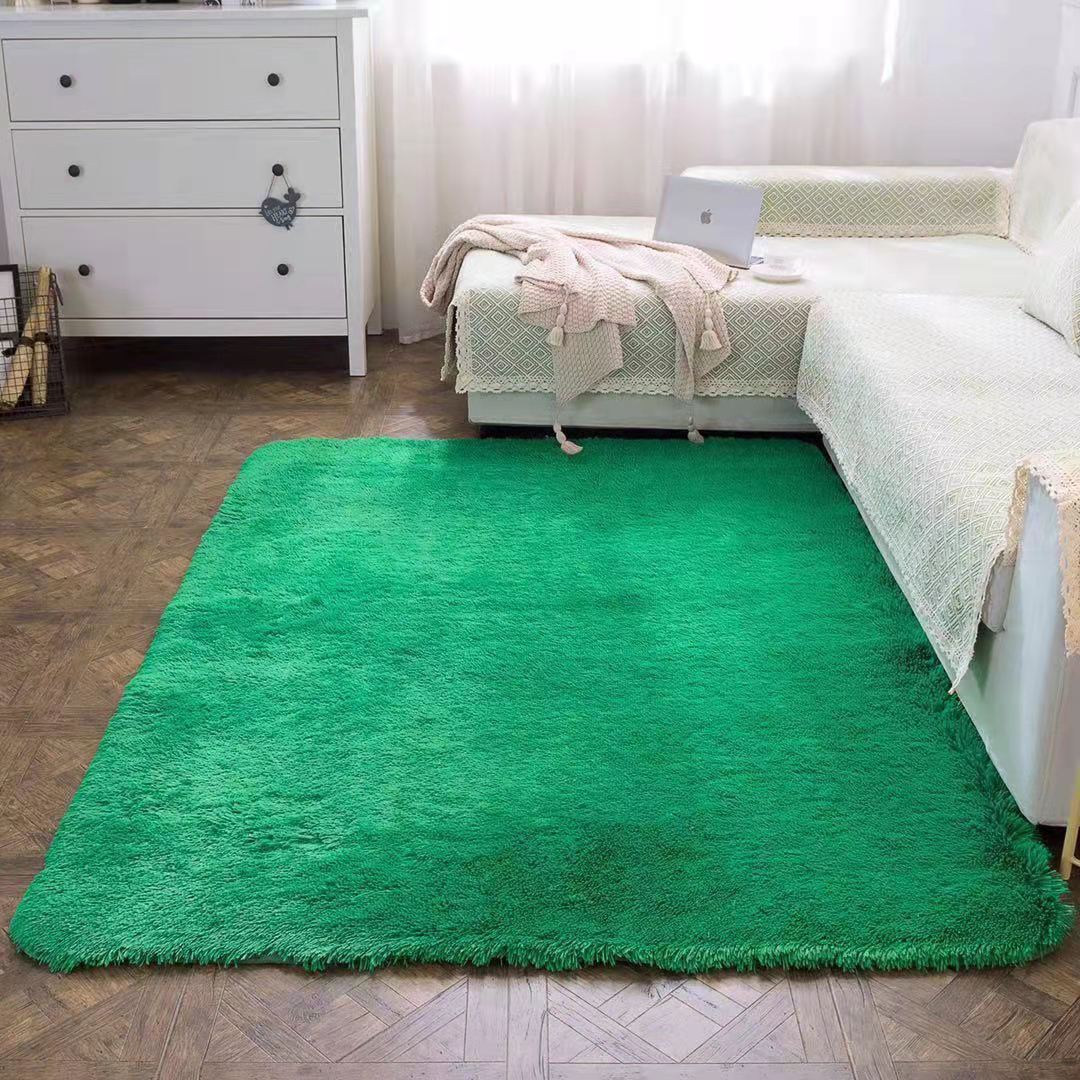 Factory price long pile sheepskin fluffy fur carpet rug/furry fur carpet/faux fur mat
