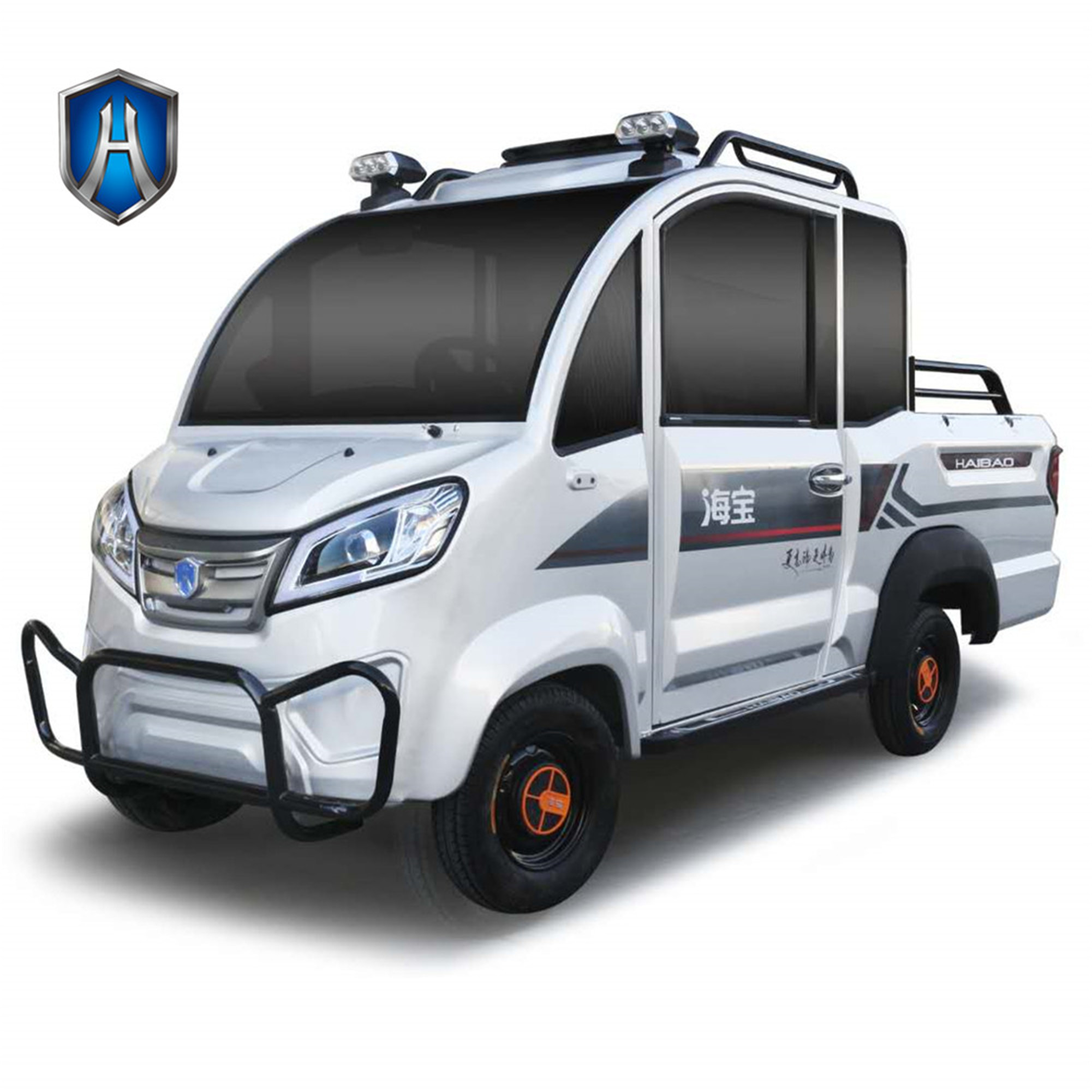 Низкая скорость 35 км/ч Пикап 4x4 Китай самые дешевые подержанные автомобили для продажи в Германии Электрический пикап с 4 колесами