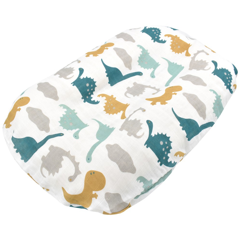 50pcs MOQ breathable baby lounger cover bamboo cotton baby nest cover