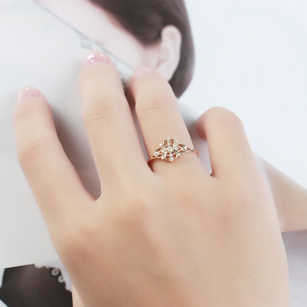Горячая продажа модное дизайнерское кольцо ювелирные изделия 14k Золотое кольцо цена