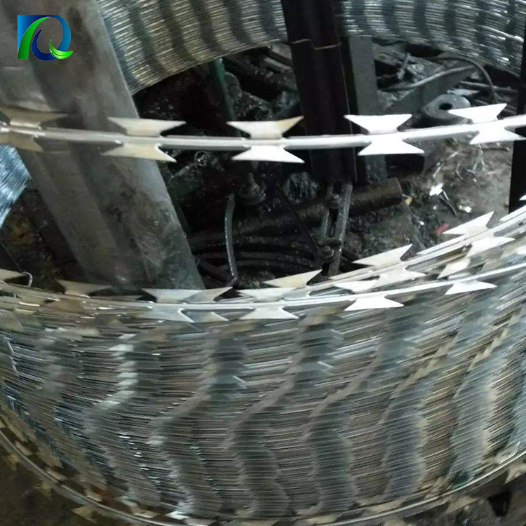 Лучшие продажи пограничные долгое время порошковым покрытием CBT-60 забор из колючей проволоки