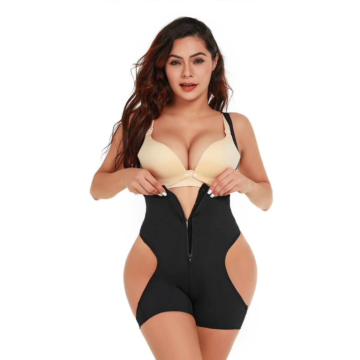 Fajas Colombianas 6XL высокой талии подтягивающее ягодицы трусы Invisible средства ухода за кожей, которая контролирует Живот скульптуры боди Корректирующее белье для женщин