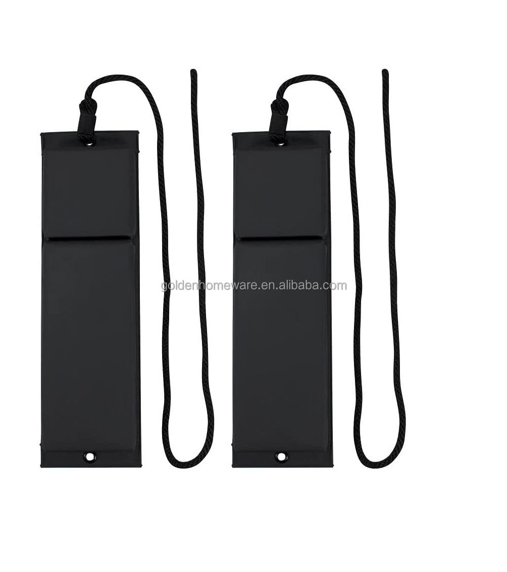 Marine Grade Foam PVC Contour Fender, Boat Contour Bumper with Heavy Duty Cords, Pack of 2