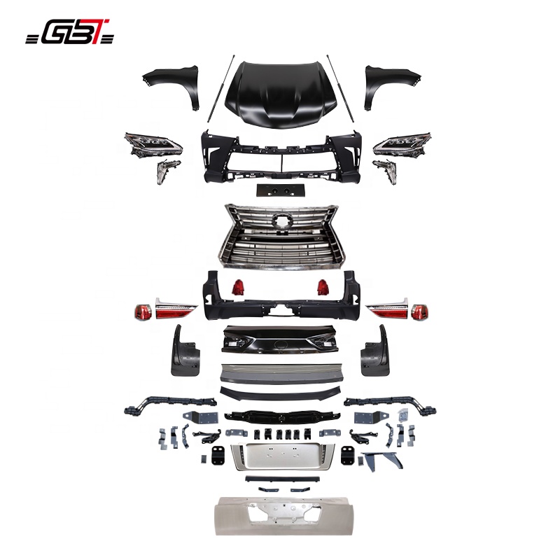 GBT Body kit include front&rear bumper hood fender headlight grille year 2008-2019 For Land Cruiser 200 TO 2018 LEXUS 570