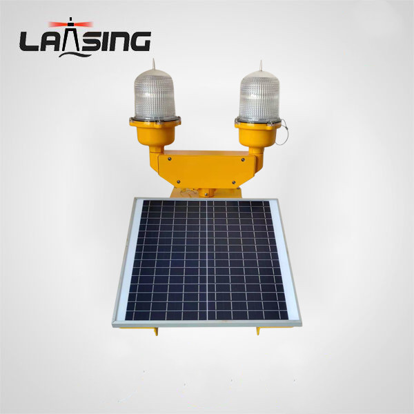 DLT32D LED Dual Solar Aviation Obstruction Light