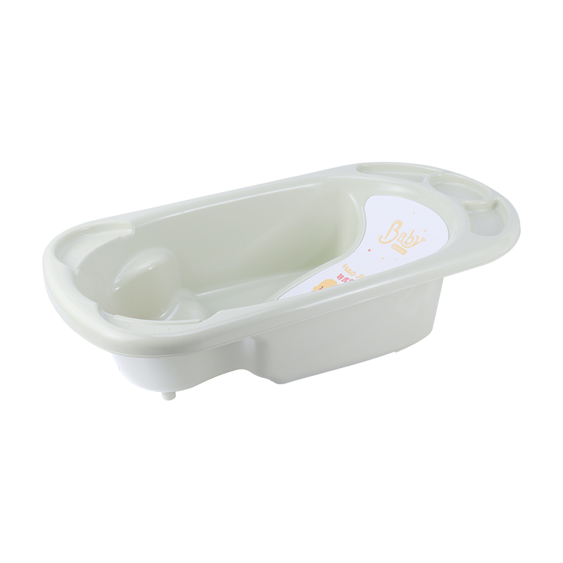 522 Made in china 1 piece white baby plastic bath tub large with backrest