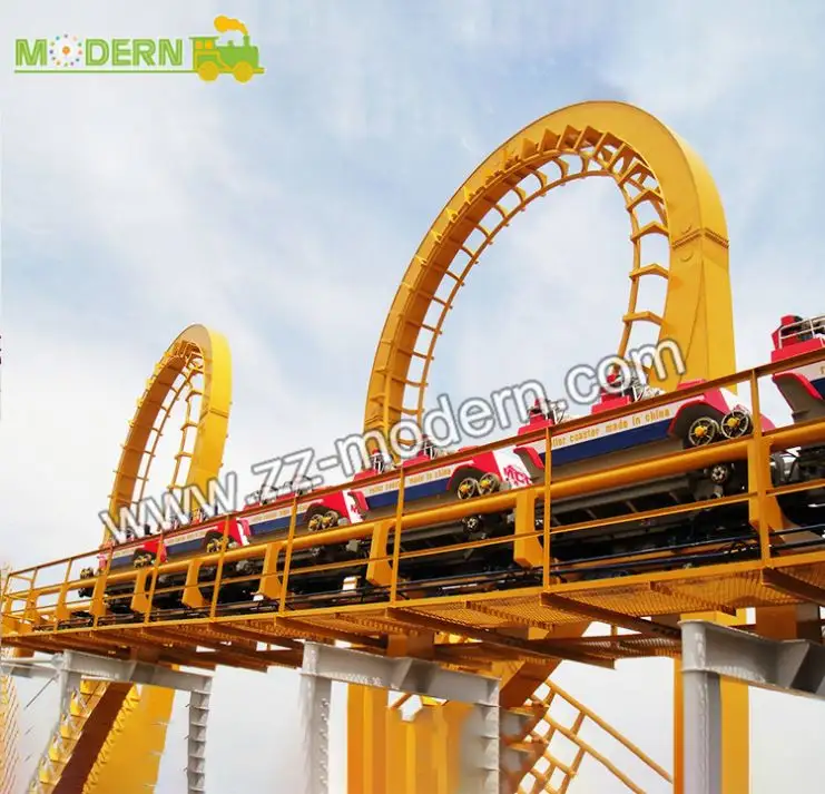 Amusement park outdoor equipment juegos mechanicos para parque de diversiones roller coaster seat