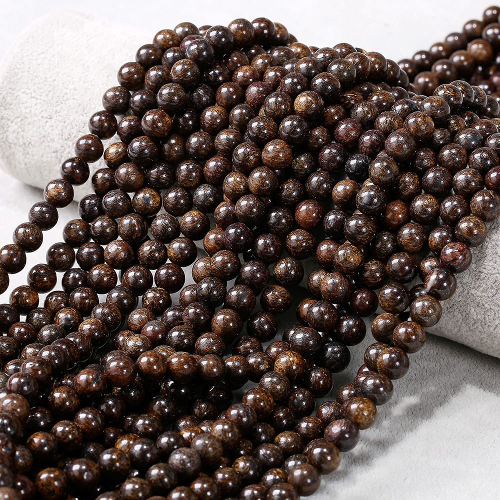Cheap Price Gemstone Loose Beads for Jewelry Making,Natural Copper Ore Loose Beads,Sales In Difference Size Gemstone Beads