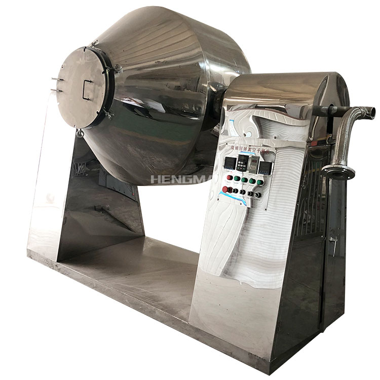 Lithium battery cathode material dryer double cone rotary vacuum dryer manufacturer direct sales