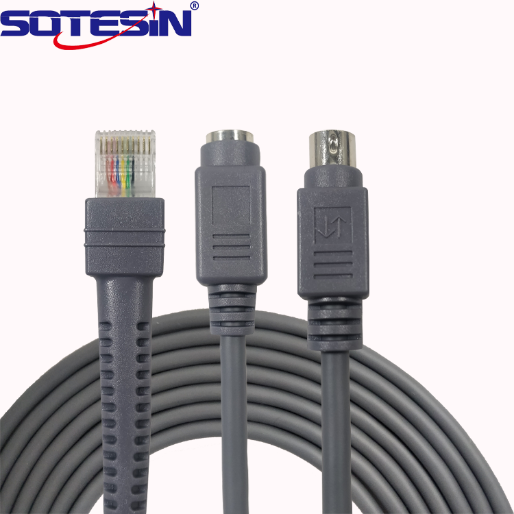OEM Originales PS2 к RJ45 Ethernet расширение Para De Lectores для Моторола Motorola Motos символ сканер штрих-кода кабели для передачи данных