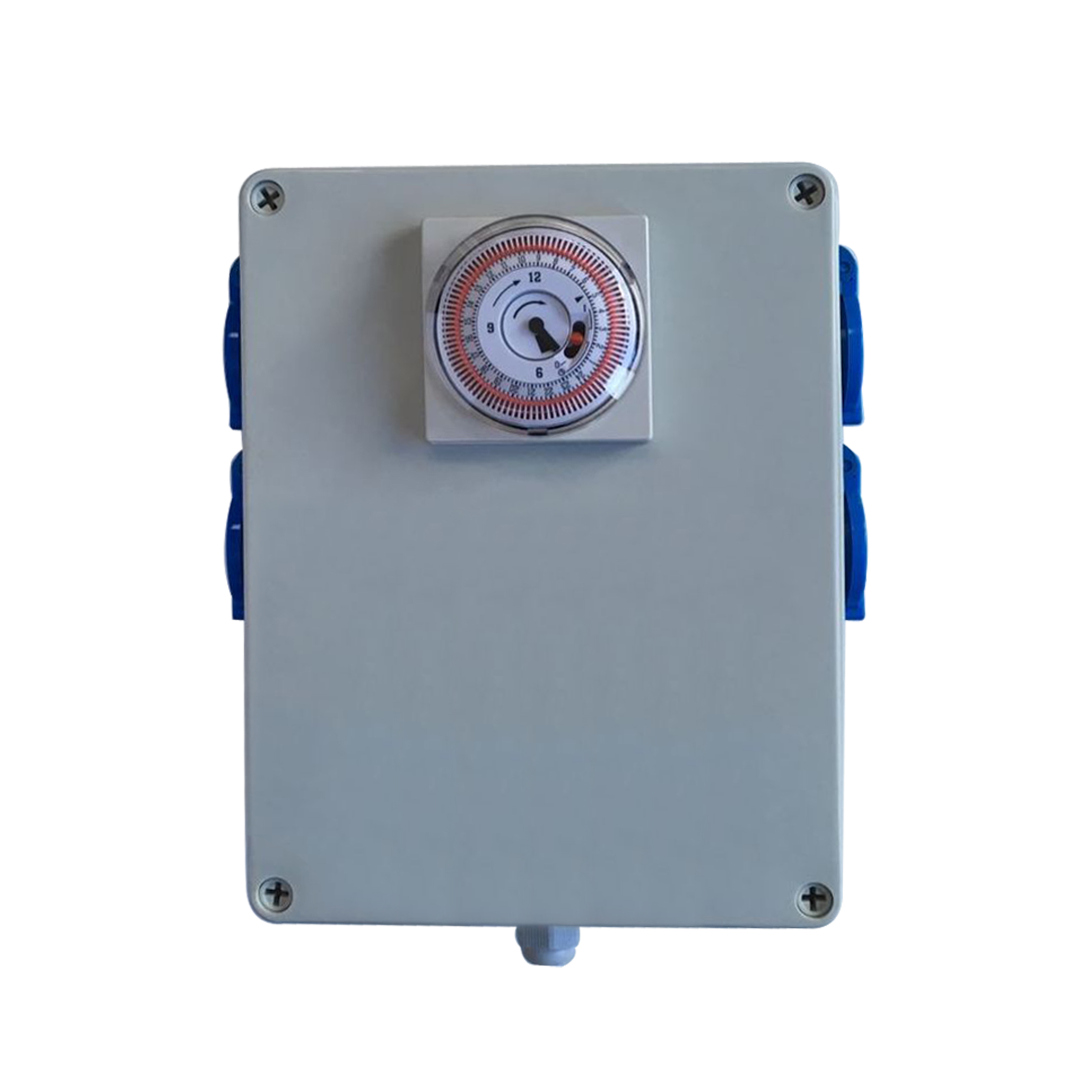 EU 4way Led Light Grow Digital Timer Plastic Grow Timer Relay