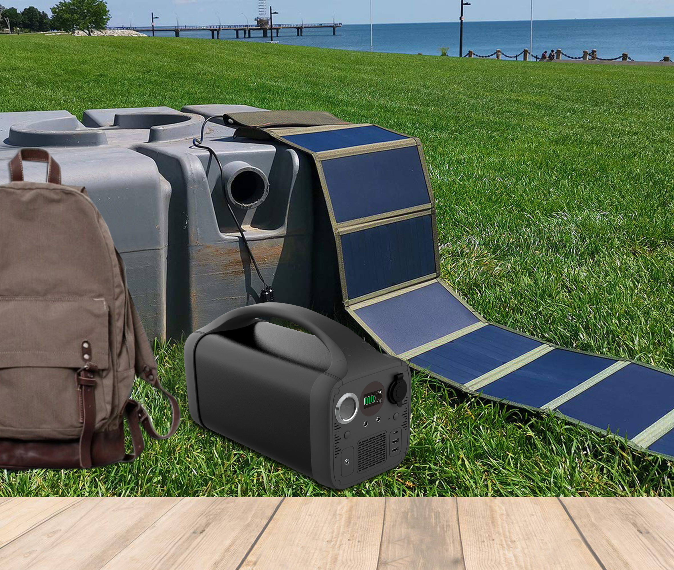 High Power Performance Battery Backup System 800W 1000W Portable Charging Station For Outdoor Camping