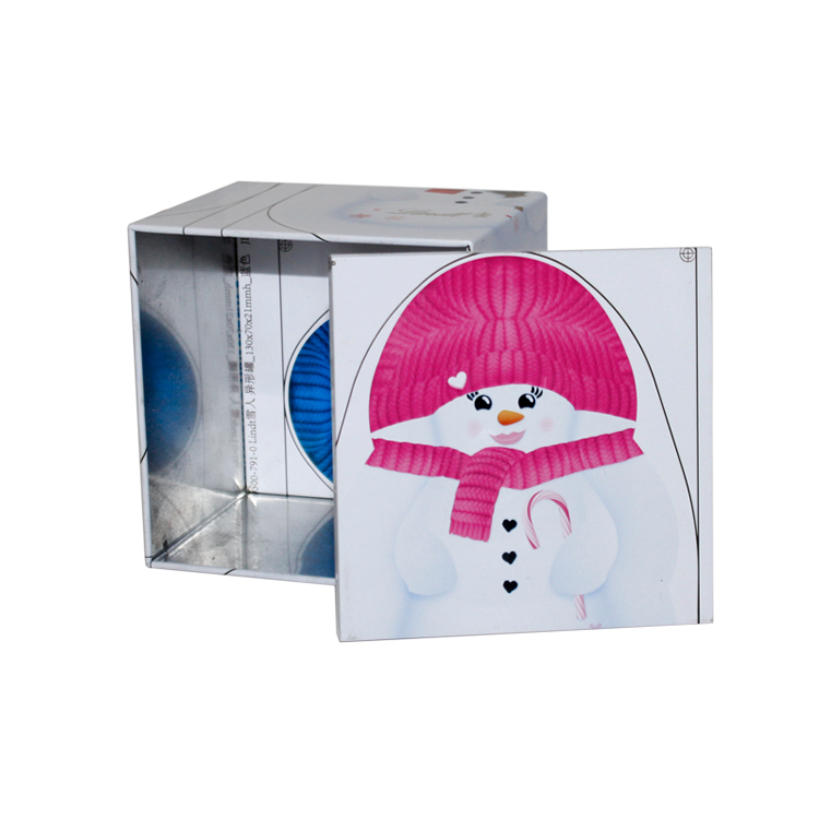 Custom High Quality Square Tin Box Wholesale Chocolate Cookies Gift Tin Box Metal Packaging Tin Boxes In Right Angle Design
