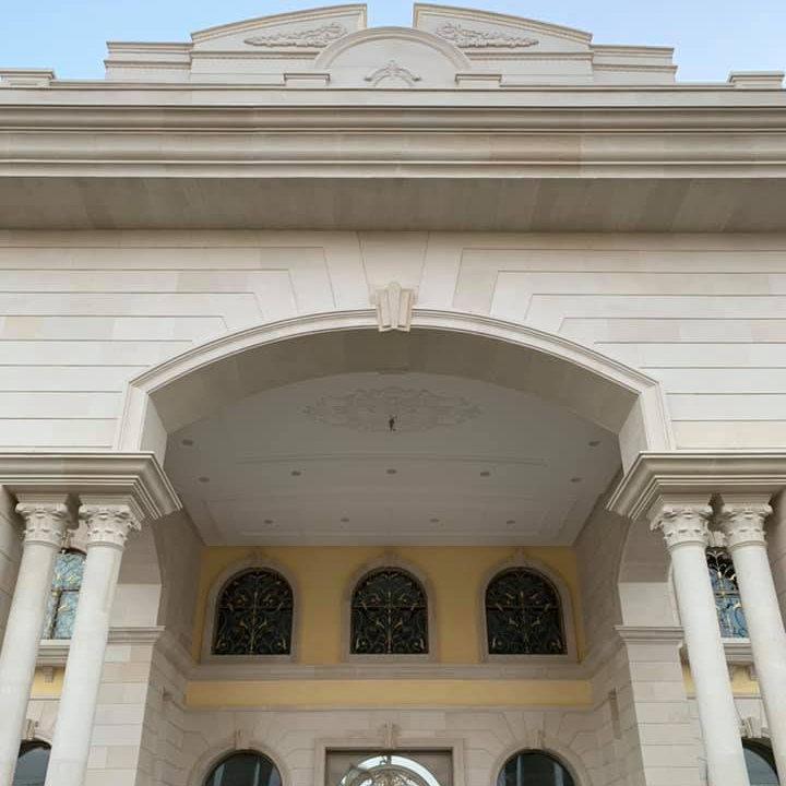 Al Hukair, проект частного дворца, Тала, бежевый известняк