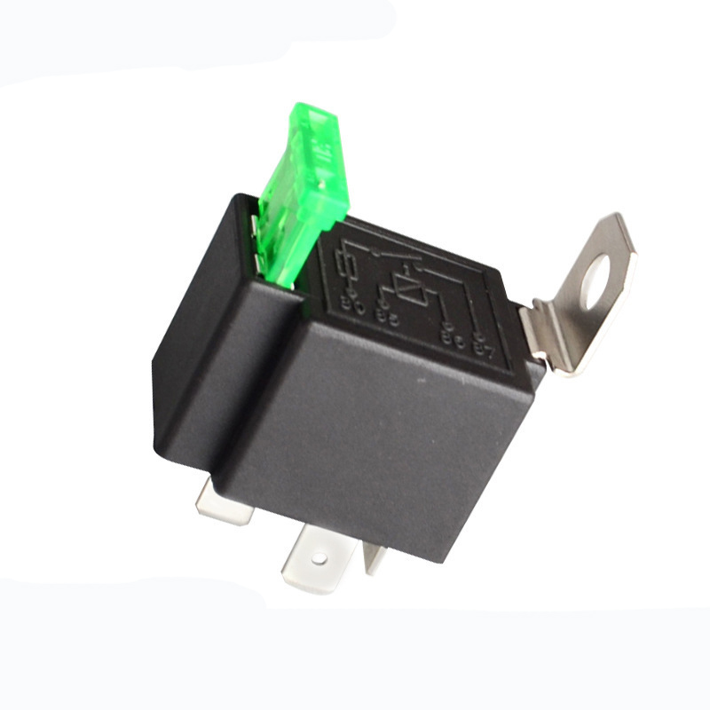 ATC Предохранитель 12V Авто 30A 4 Pin автомобильного реле, сделанные по европейским стандартам, с металлической рамкой