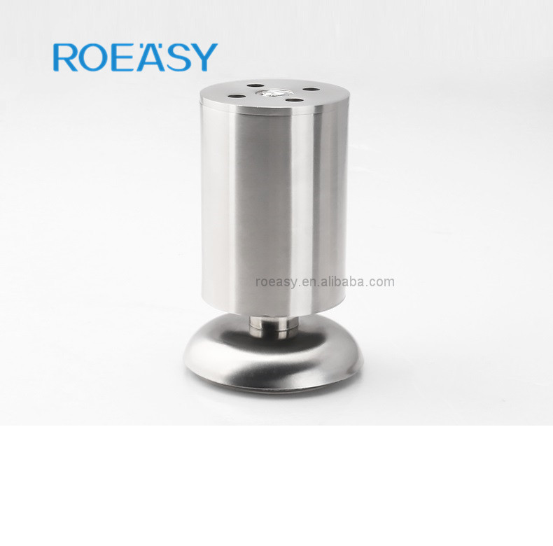 Roeasy из нержавеющей стали регулируемые ножки для тумбы кронштейн на ножке для стола мебель Османская кофе поддержка кровати ноги диван ноги
