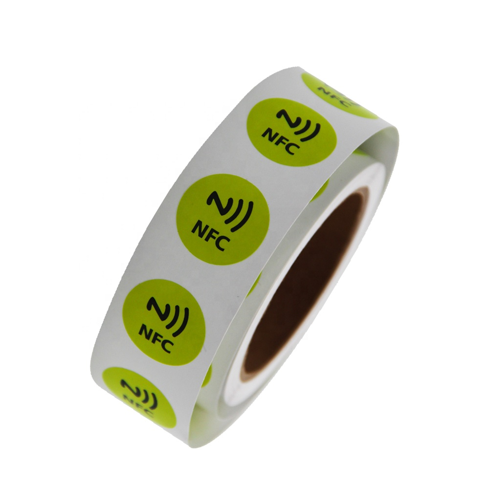 Бесплатные образцы 13,56 МГц ntag 213 наклейки этикетка nfc