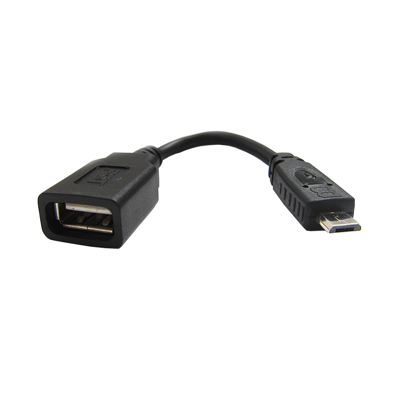 Высококачественный микро 5P штекер-USB гнездо Кабель для передачи данных OTG адаптер кабель