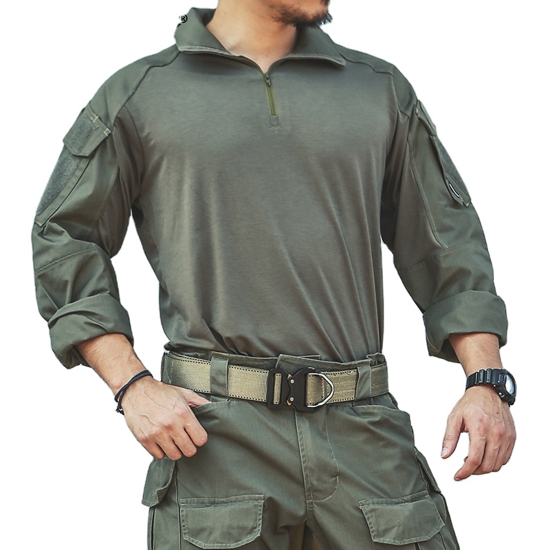 Emersongear Customized Outdoor Camouflage Uniform Long Sleeve G3 Men Combat Shirt Army Tactical Shirt