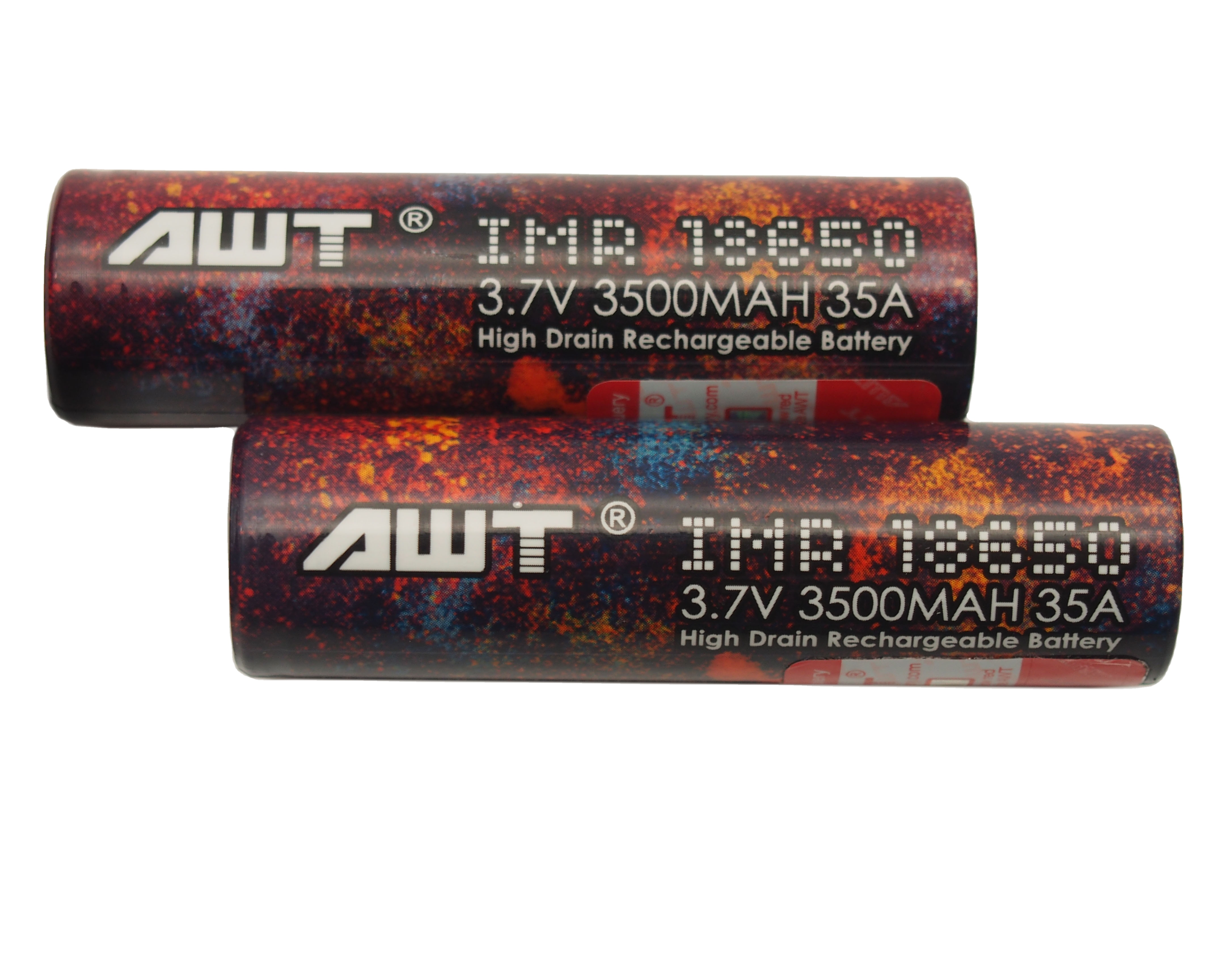 Новейшая батарея awt 18650 3,7 в 3500 мАч 35A для копирования goon rda TFV12 arc dna 40 mod