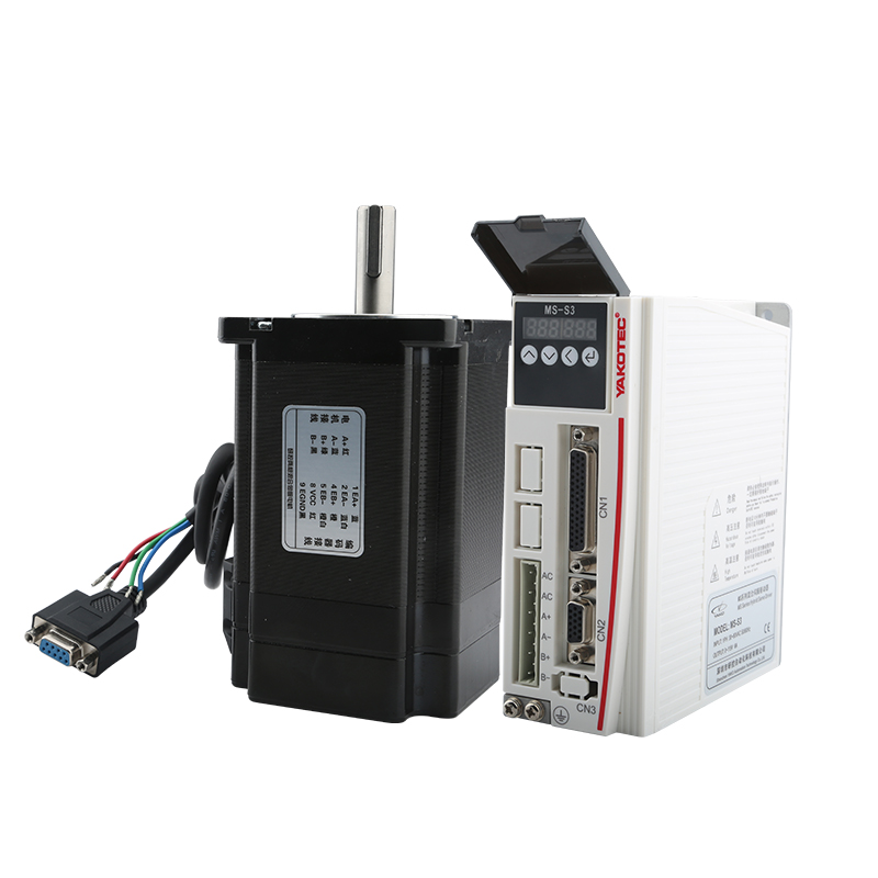 YAKO MS-S3 Гибридный сервопривод 1PH 30 ~ 80VAC 6.0A с цифровым дисплеем диск адаптации YK286EC118A1 двигатель замкнутого контура 8.2N. М
