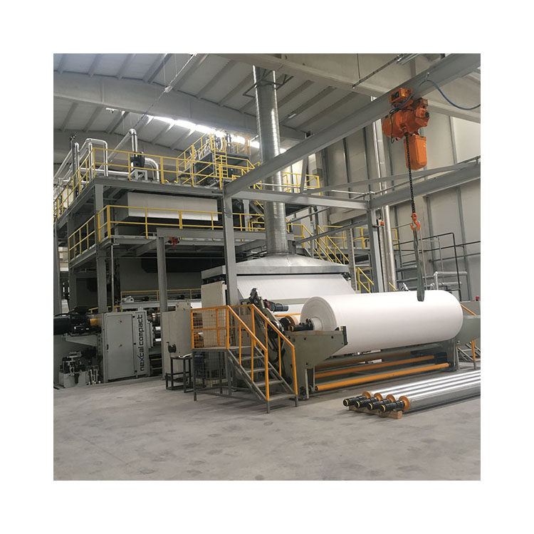 Manufacturing Wholesale 1.6m/ 2.4m SS Nonwoven Fabric Making Machine Non woven Production Line